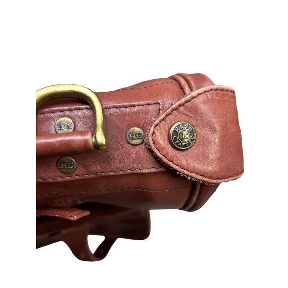 Vintage Wilson Handmade Leather garment – Brown Travel garment - Picture 7 of 7